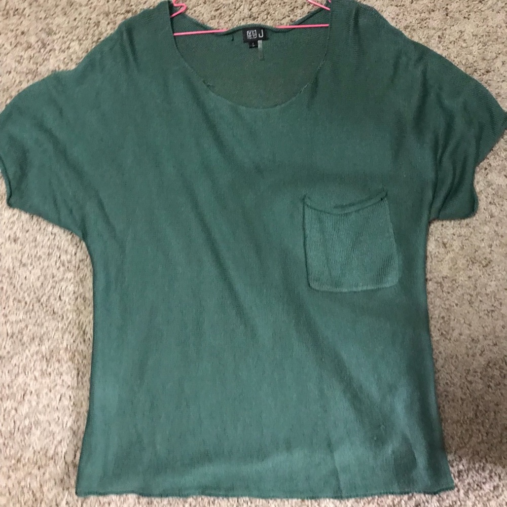Green Sweater with pocket